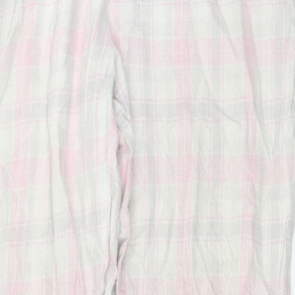 Womens UK Size M H&M Regular Fit  White Trousers