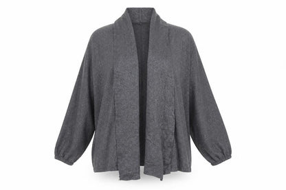 Womens UK Size 16 BHS Grey Cardigan Jumper