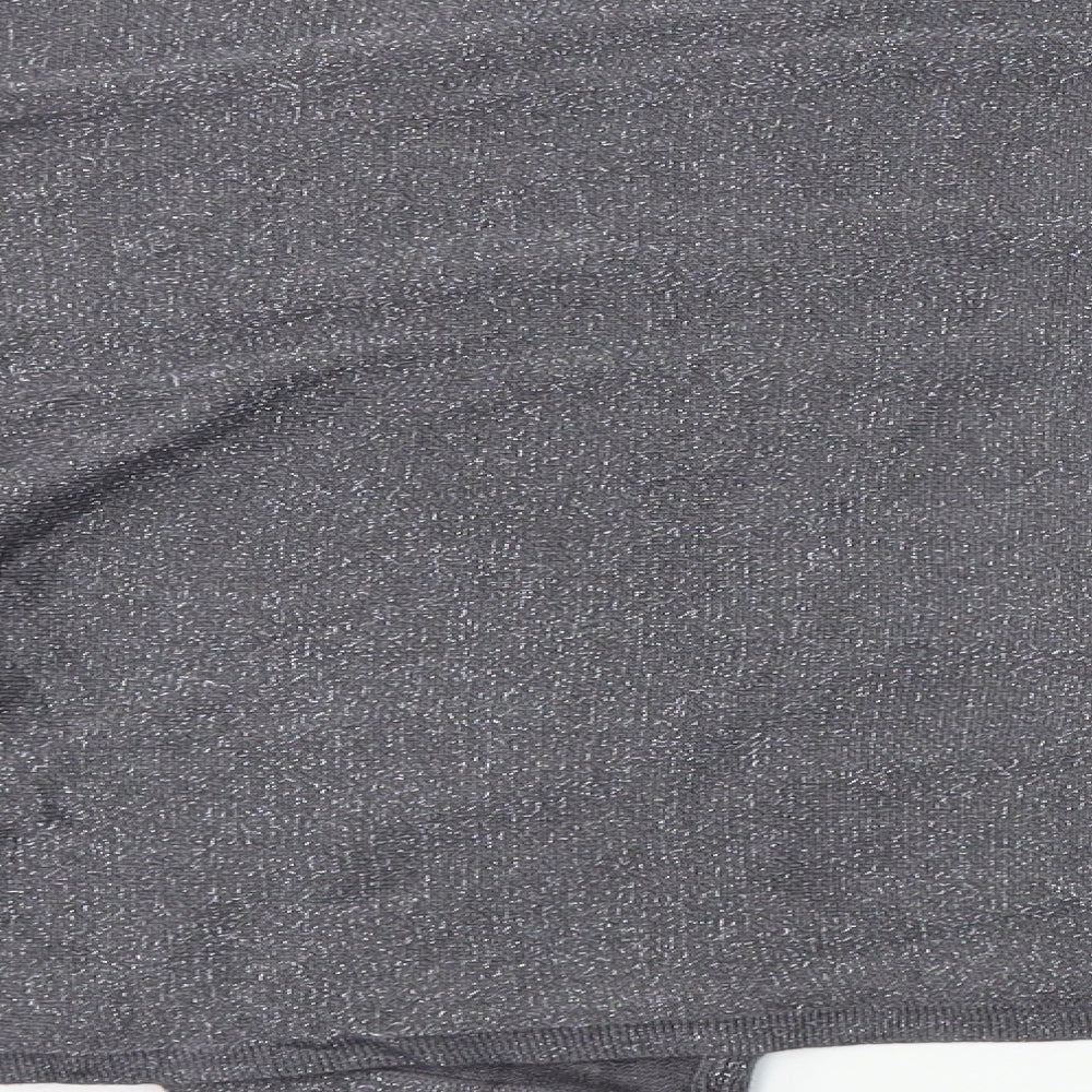 Womens UK Size 16 BHS Grey Cardigan Jumper
