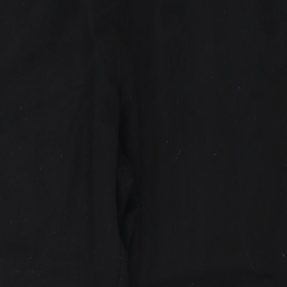 Womens UK Size 14 Papaya Regular Fit  Black Trousers