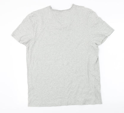 Mens UK Size L Easy Grey  T-Shirt
