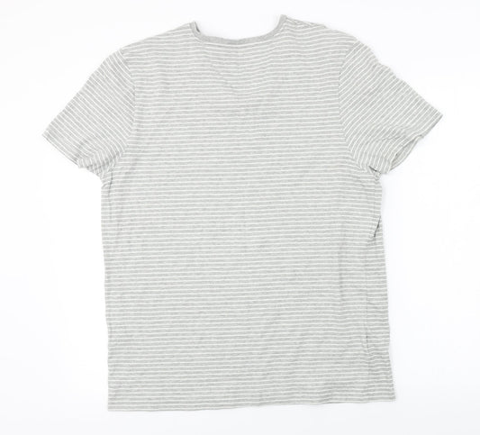 Mens UK Size L Easy Grey  T-Shirt
