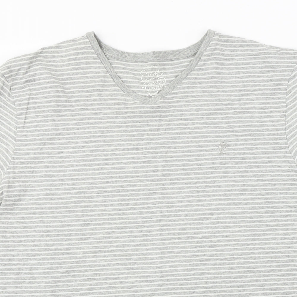 Mens UK Size L Easy Grey  T-Shirt