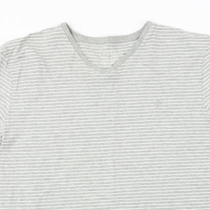Mens UK Size L Easy Grey  T-Shirt