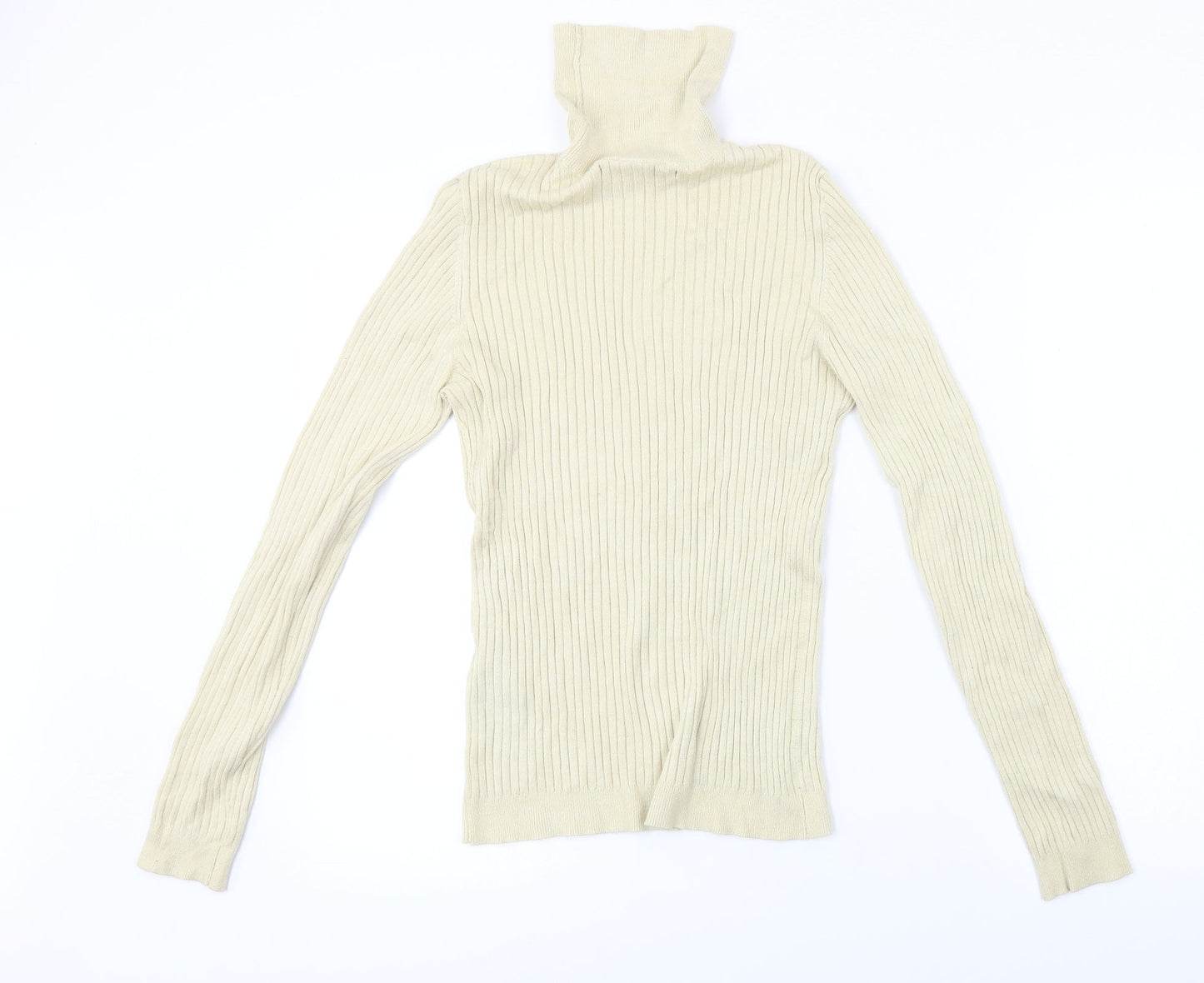 Womens UK Size M Only Beige Pullover Jumper