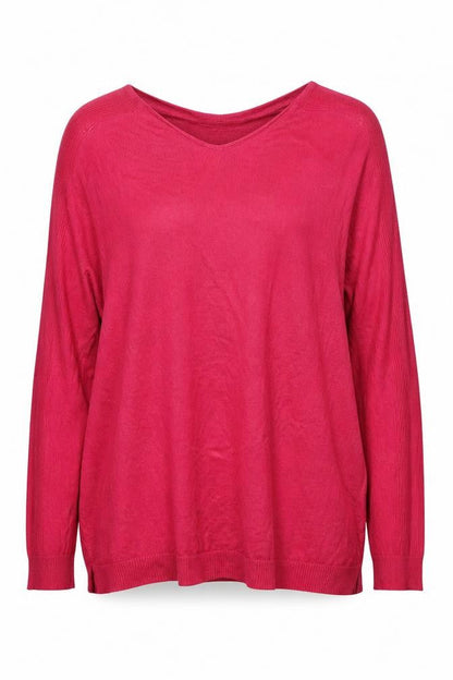 Womens UK Size 14 George Pink Pullover Jumper
