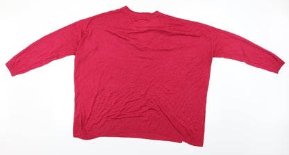 George  Womens Pink   Pullover Jumper Size 14