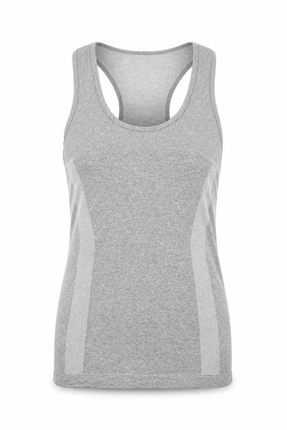 WORKOUT     Womens Grey   Basic T-Shirt Size 10