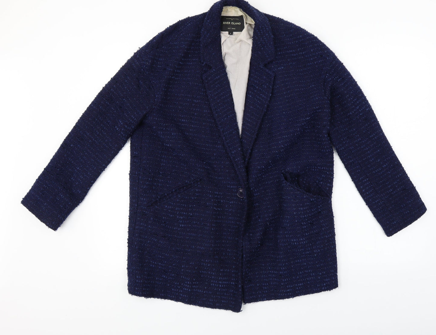 River Island  Womens Blue   Jacket Blazer Size 6