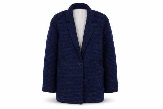 Womens UK Size 6 River Island Regular Blue Blazer