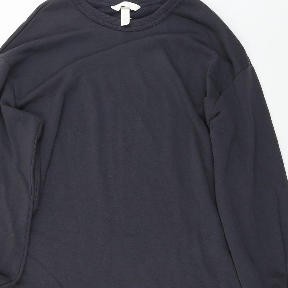Womens UK Size M H&M Grey Pullover Jumper
