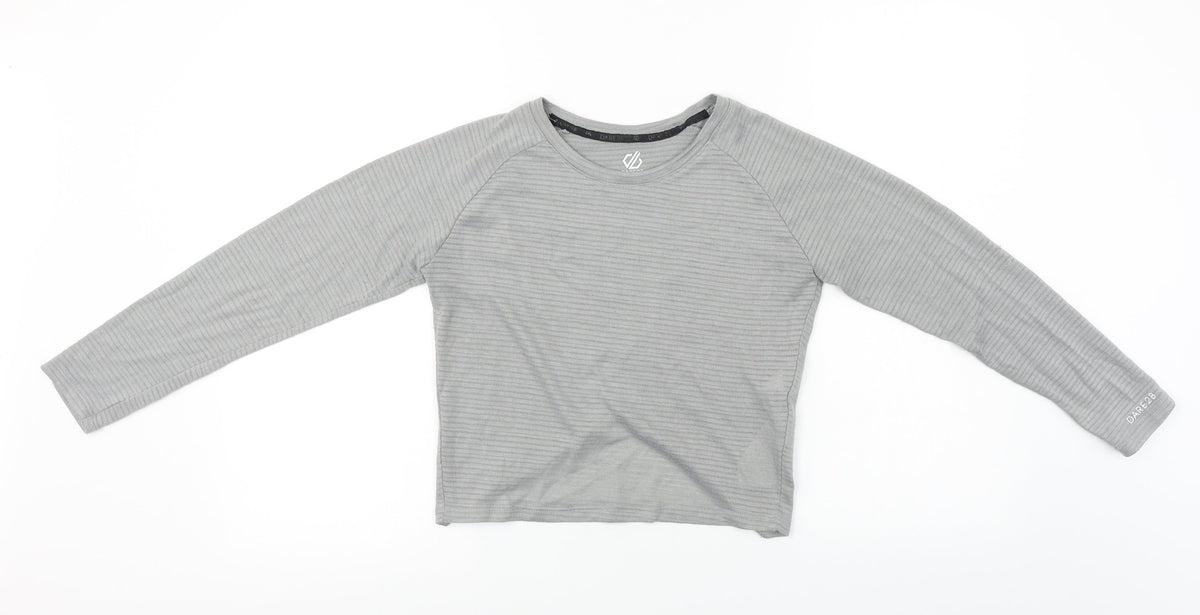 Dare 2b to be  Womens Grey   Basic T-Shirt Size 8