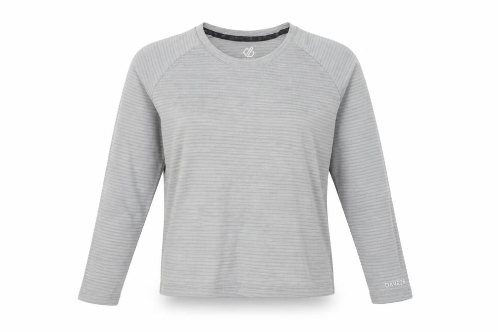 Dare 2b to be  Womens Grey   Basic T-Shirt Size 8