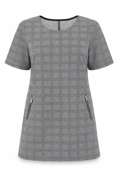 Papaya  Womens Grey Check  A-Line  Size 14