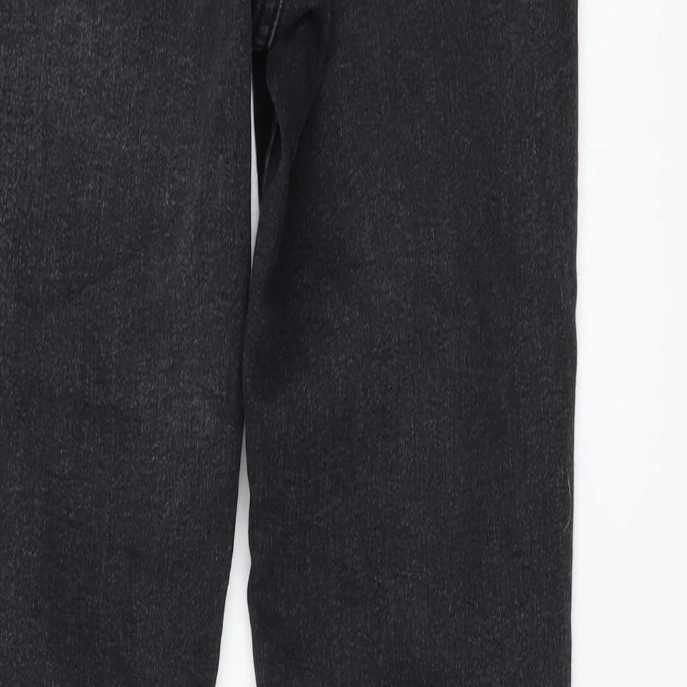 Womens UK Size 8 H&M Regular Fit Skinny Black Jeans