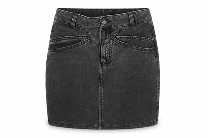 Topshop Womens Black   A-Line Skirt Size 8
