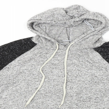 Ambiance  Womens Grey   Pullover Hoodie Size L