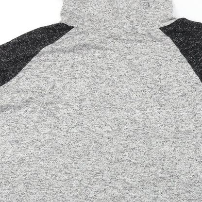 Ambiance  Womens Grey   Pullover Hoodie Size L