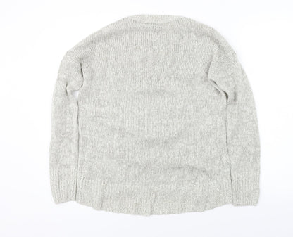 Womens UK Size S New Look Beige Pullover Jumper