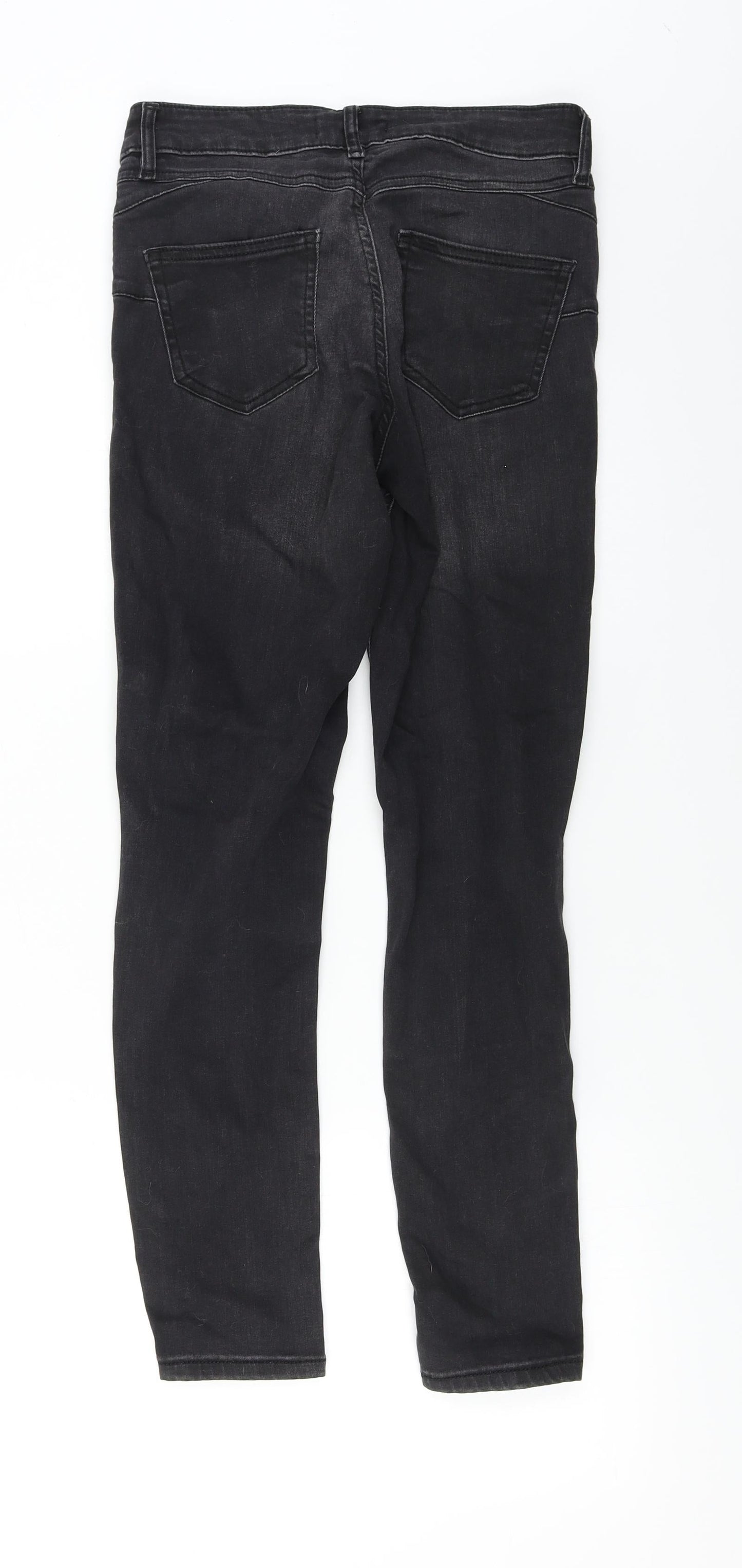 F&F  Womens Black   Skinny Jeans Size 8 L25 in