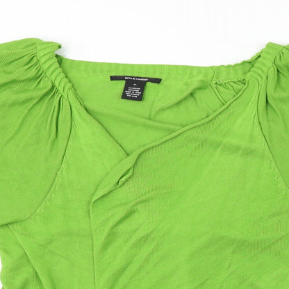 88th & madison Womens Green   Cardigan Jumper Size XL