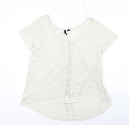 synthia rowley Womens Beige   Basic T-Shirt Size XL