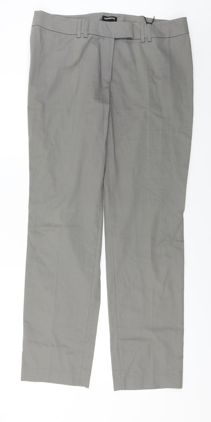 yannick Womens Grey   Trousers  Size 34 in L29 in