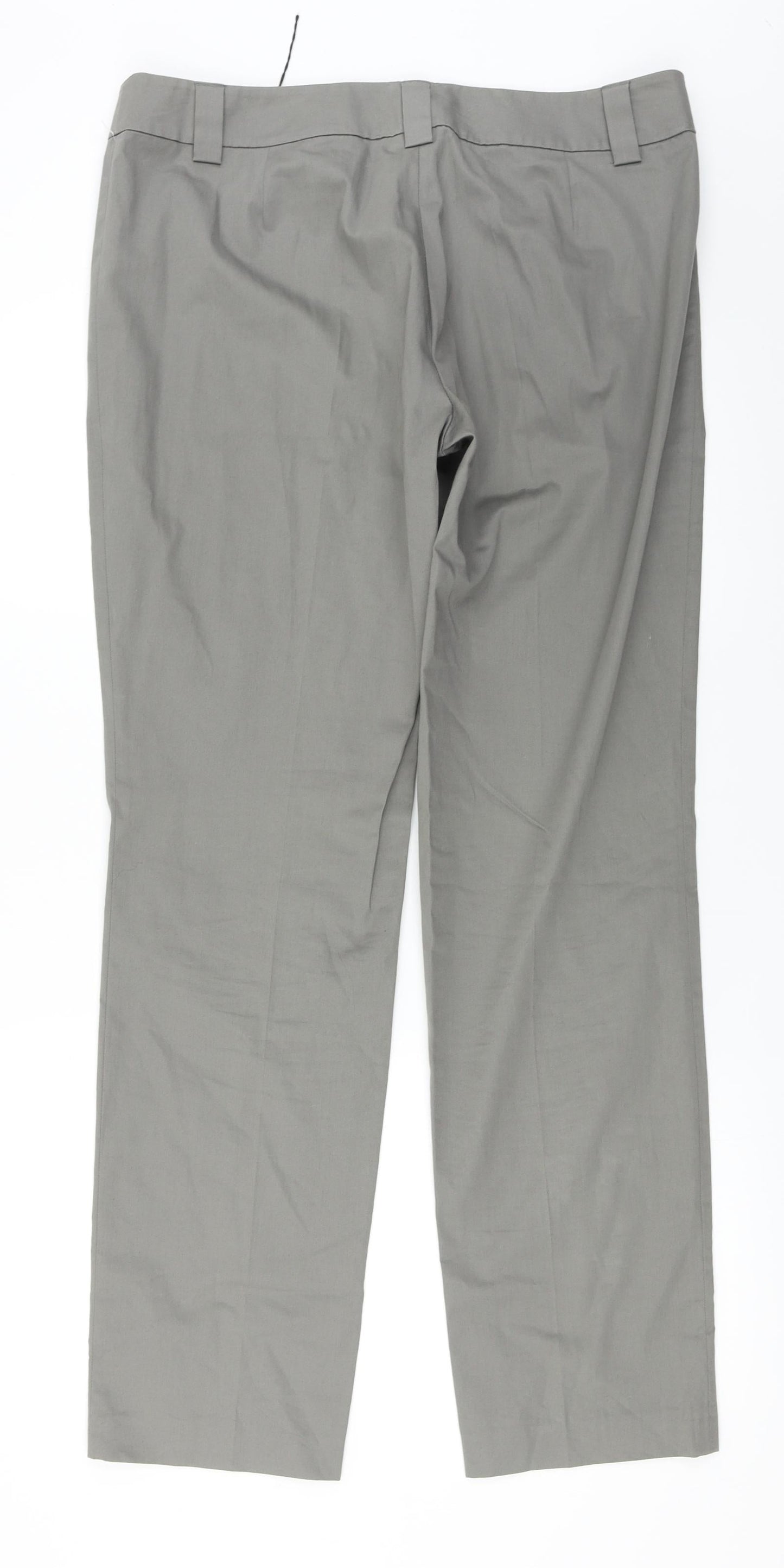 yannick Womens Grey   Trousers  Size 34 in L29 in