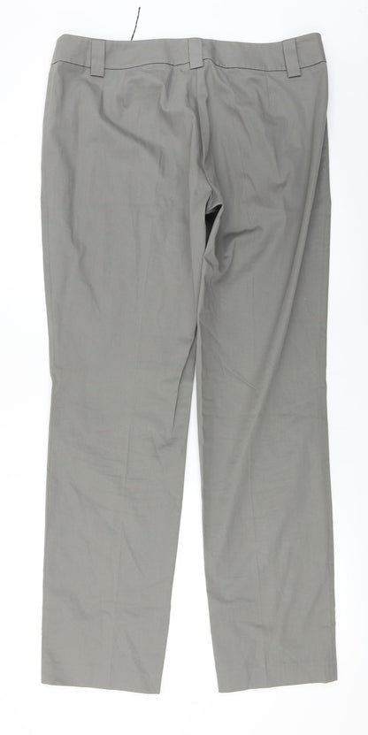 yannick Womens Grey   Trousers  Size 34 in L29 in