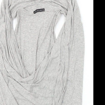 Harlowe & Graham  Womens Grey   Basic Blouse Size XL