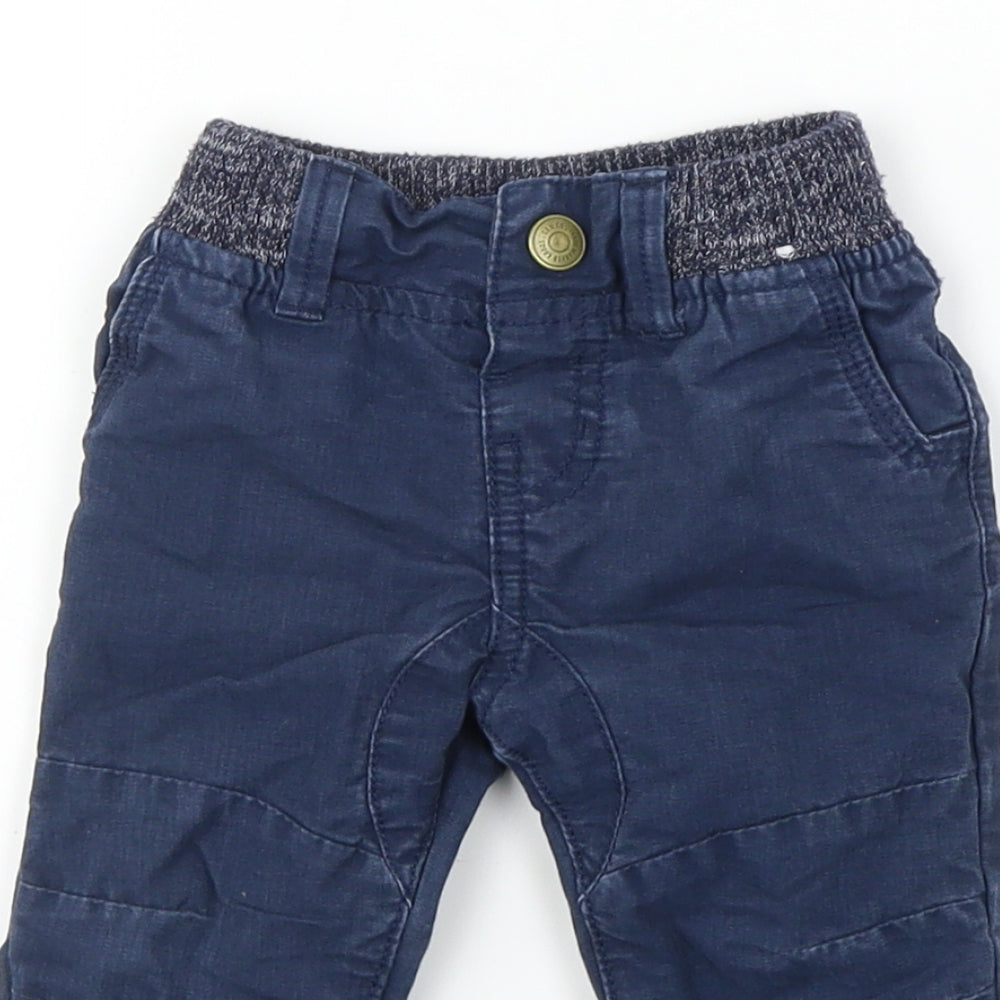 denim co Boys Blue   Cargo Trousers Size 6-9 Months