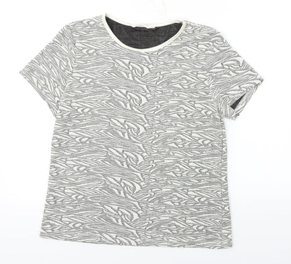 Womens UK Size L Anna rose White Basic T-Shirt