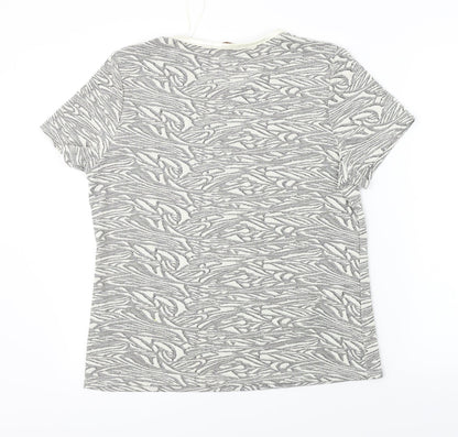 Womens UK Size L Anna rose White Basic T-Shirt