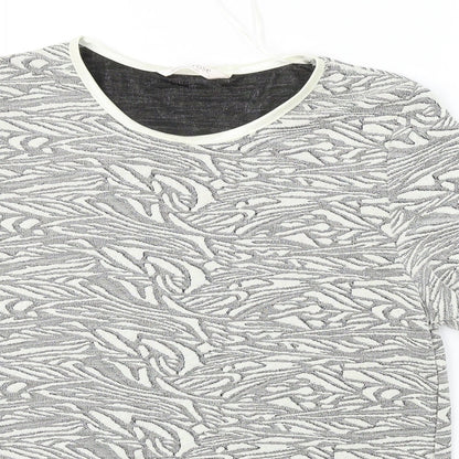 Womens UK Size L Anna rose White Basic T-Shirt