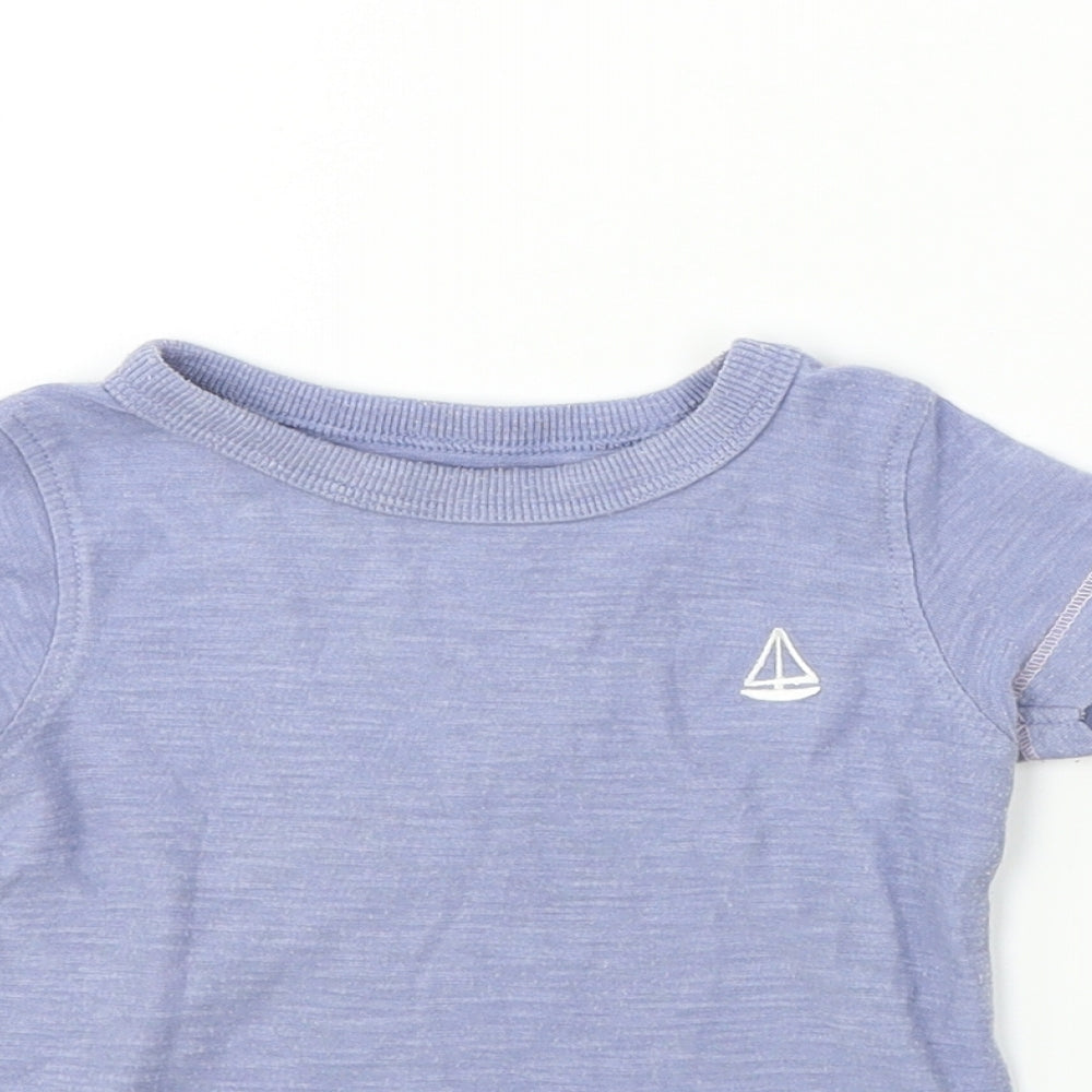 NEXT  Boys Blue Paisley  Basic T-Shirt Size 3-6 Months