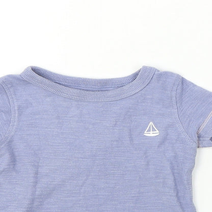 NEXT  Boys Blue Paisley  Basic T-Shirt Size 3-6 Months