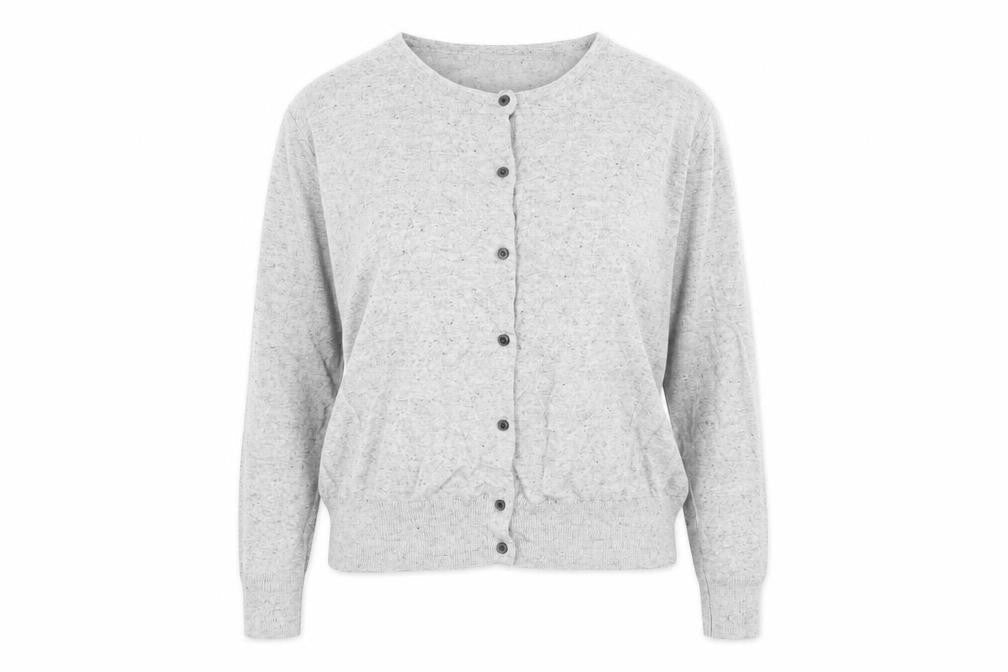 Marks & Spencer Womens Grey   Cardigan Jumper Size XL