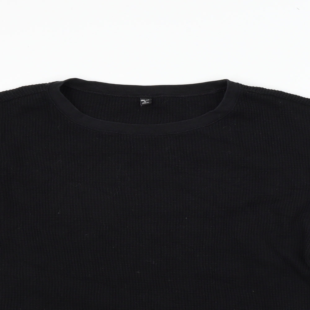 Womens UK Size XL Preworn Black Pullover Jumper