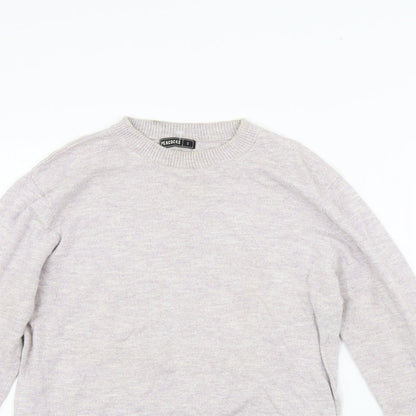 Womens UK Size S Peacocks Pink Pullover Jumper