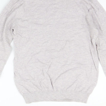 Womens UK Size S Peacocks Pink Pullover Jumper