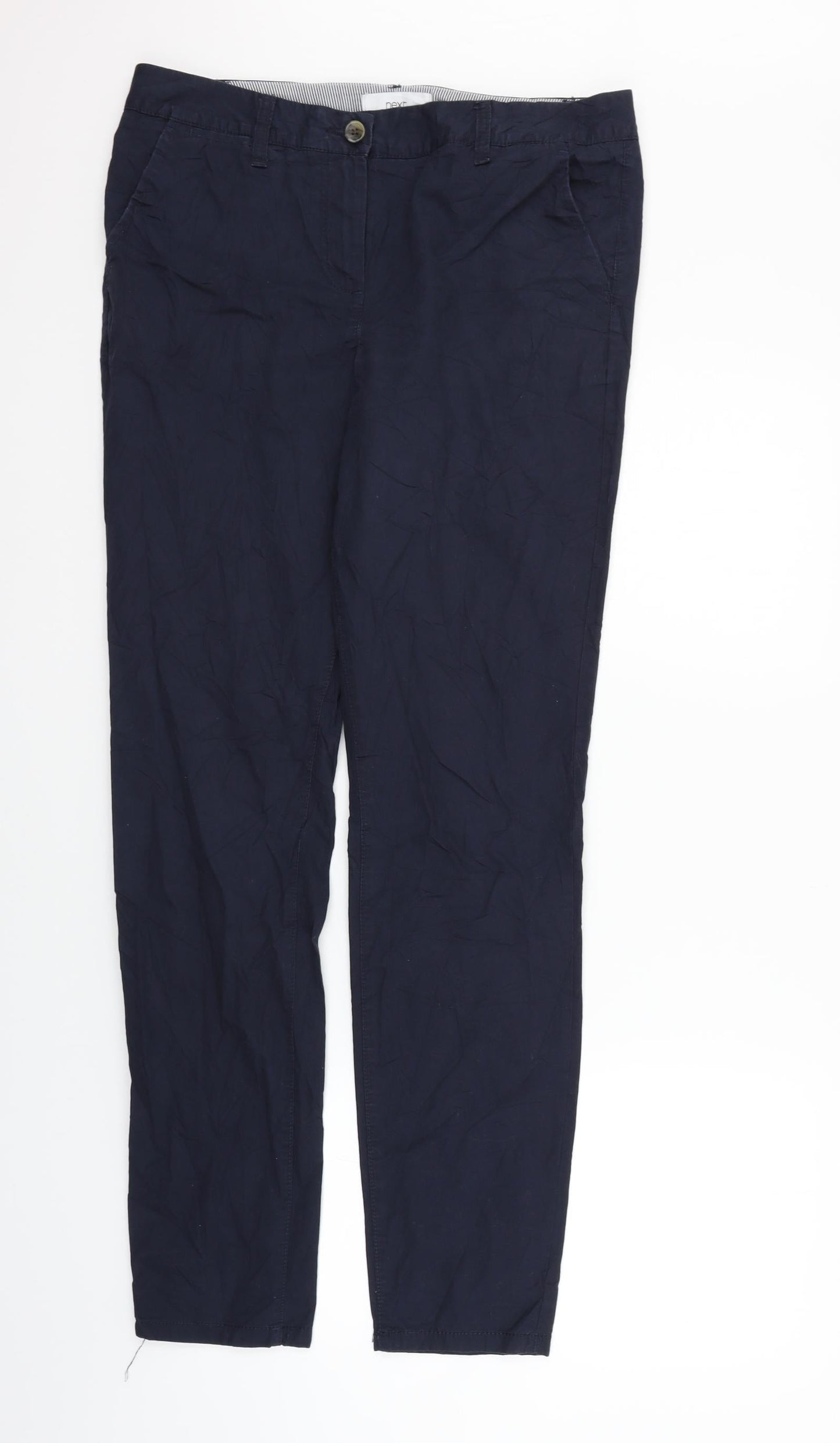 Womens UK Size 10 NEXT Regular Fit Sweatpants Blue Trousers