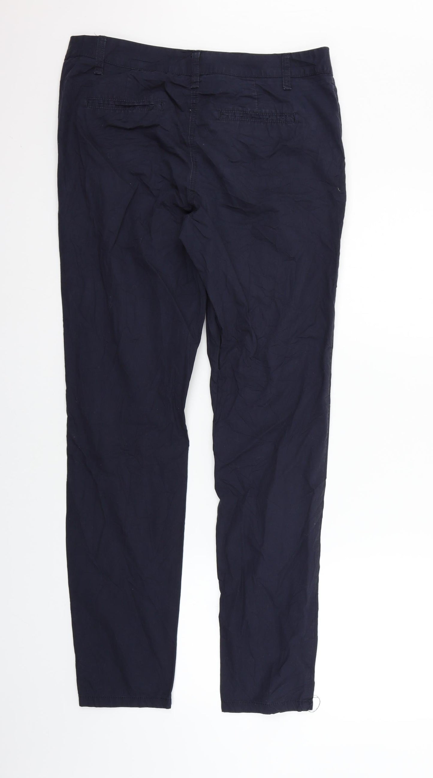 Womens UK Size 10 NEXT Regular Fit Sweatpants Blue Trousers