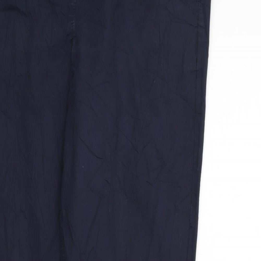 Womens UK Size 10 NEXT Regular Fit Sweatpants Blue Trousers