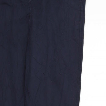 Womens UK Size 10 NEXT Regular Fit Sweatpants Blue Trousers