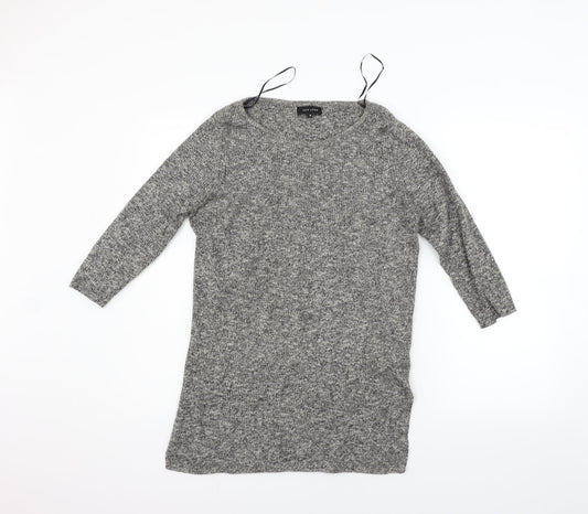 Womens UK Size 10 New Look Grey Pullover Jumper