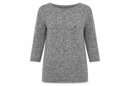 Womens UK Size 10 New Look Grey Pullover Jumper