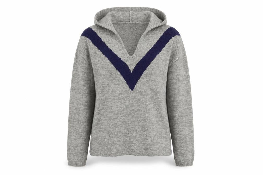 Womens UK Size S SHEILAY Grey Pullover Jumper
