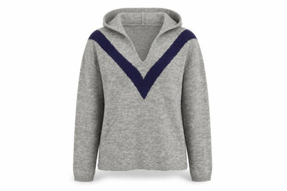 Womens UK Size S SHEILAY Grey Pullover Jumper