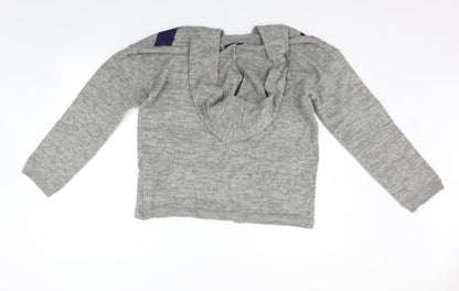 Womens UK Size S SHEILAY Grey Pullover Jumper