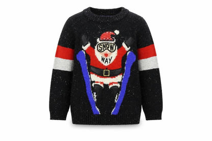 Next  Girls Black   Pullover Jumper Size 3 Years  - christams